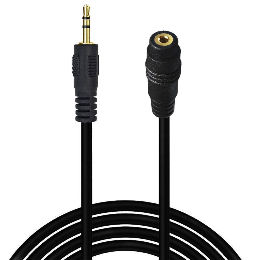 2.5mm 3Pole Male to Female Stereo Audio Extension Cable