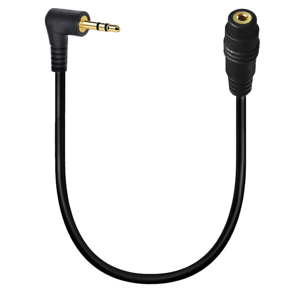 2.5mm Male to Female Angled Audio Extension Cable