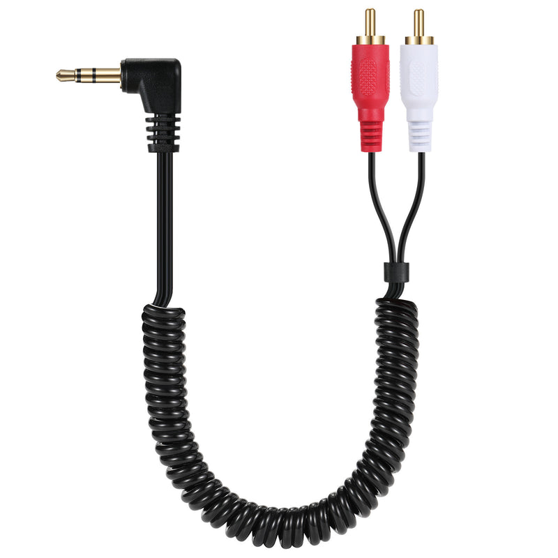 3.5mm Male to Dual RCA Male Audio Y Splitter Cable
