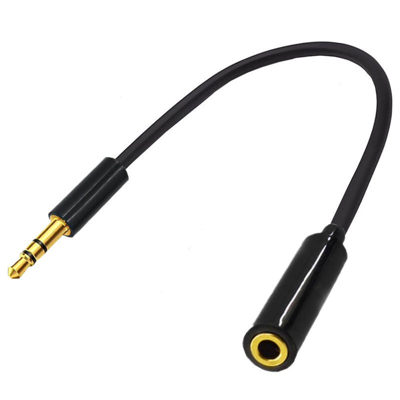 3.5mm 3 Pole TRRS Male to 3.5mm 3 Pole Female Audio Stereo Cable