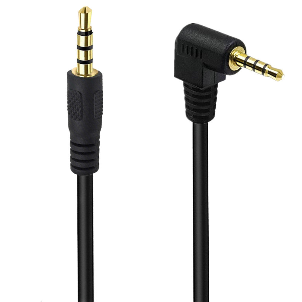 3.5mm 4 Pole 3 Ring TRRS Male to 3.5mm 4Pole Male Audio Cable