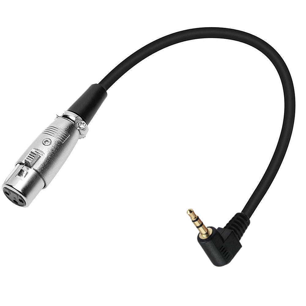 3.5mm Male to XLR Female Microphone Stereo Audio Extension Cable