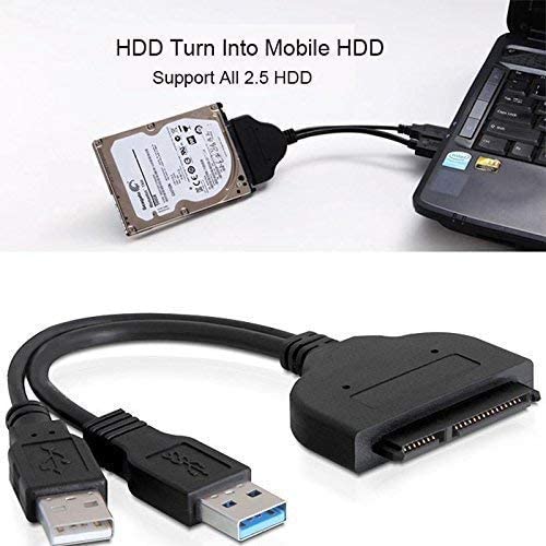 USB 3.0 to 2.5 inch SATA III Hard Drive/SSD Adapter Cable