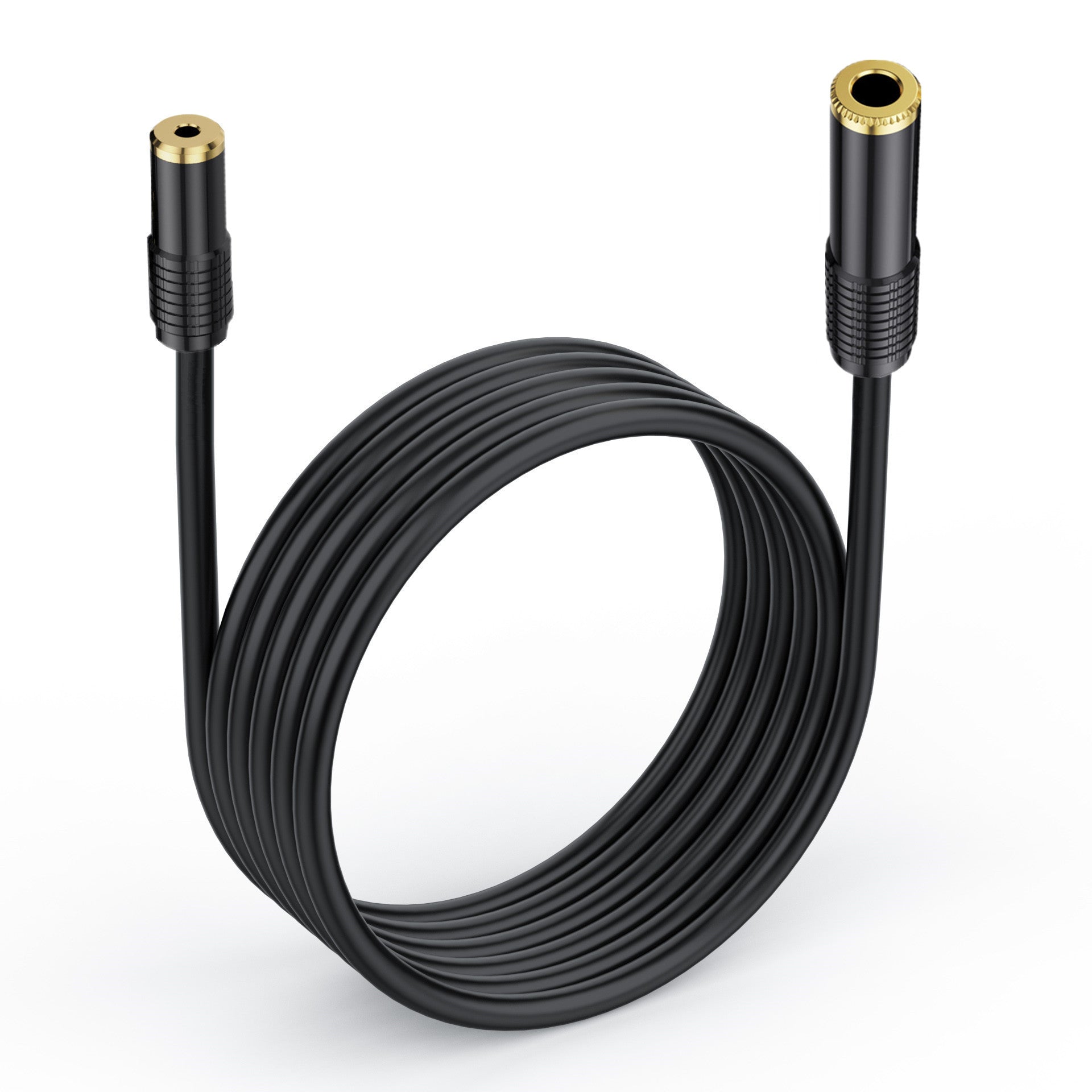 3.5mm to 6.35mm Stereo Audio Cable,6.35mm 1/4" Female to 3.5mm 1/8" Female TRS Bidirectional Extension Cable