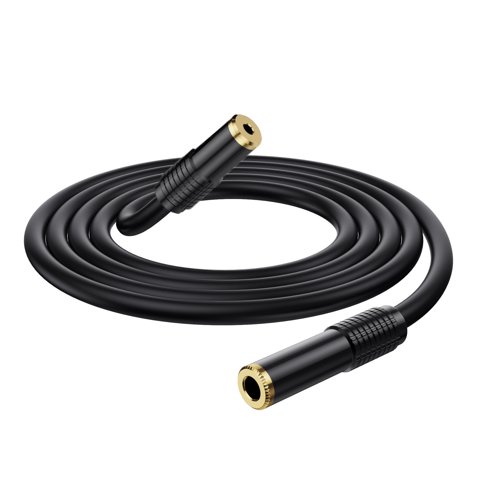 3.5mm to 6.35mm Stereo Audio Cable,6.35mm 1/4" Female to 3.5mm 1/8" Female TRS Bidirectional Extension Cable