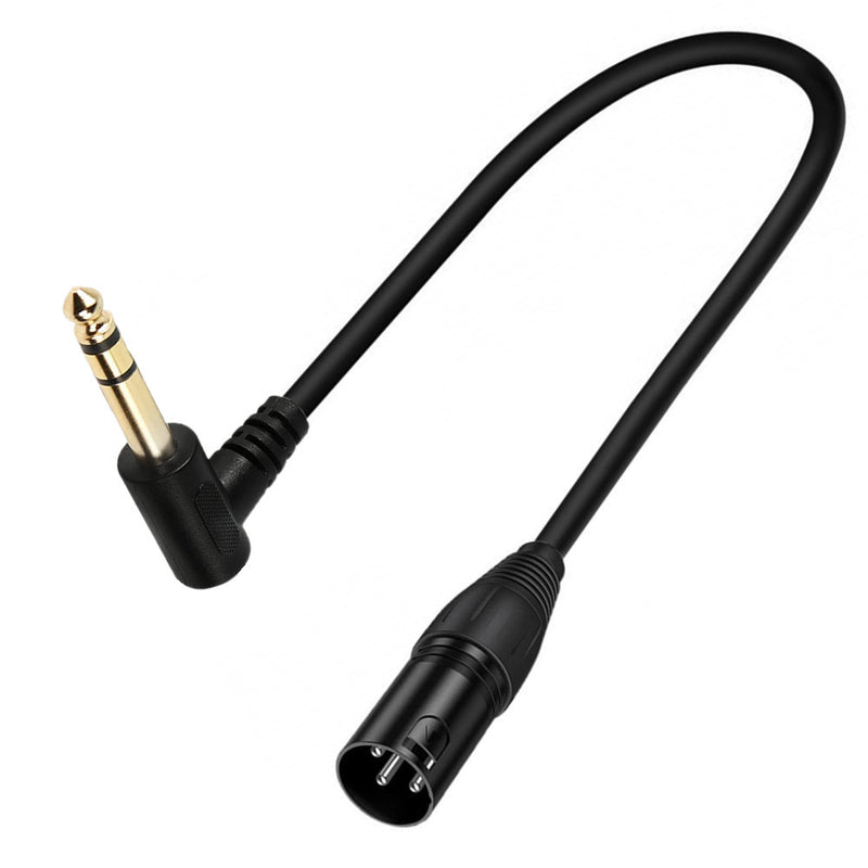 6.35 mm 1/4 inch TRS to XLR Male Balanced Signal Interconnect