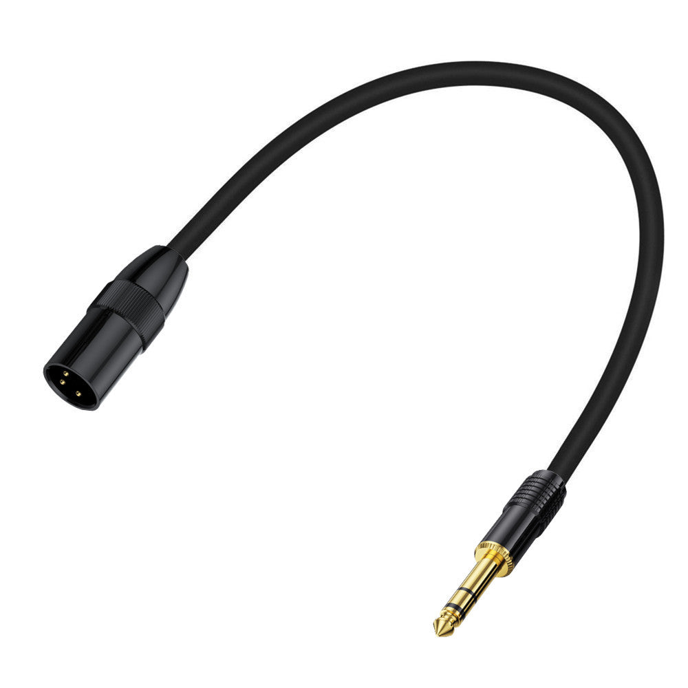 6.35mm Jack to XLR Speaker Cable, 1/4" TRS Stereo Male to XLR 3Pin Male Balanced Interconnect Stereo Audio Cable