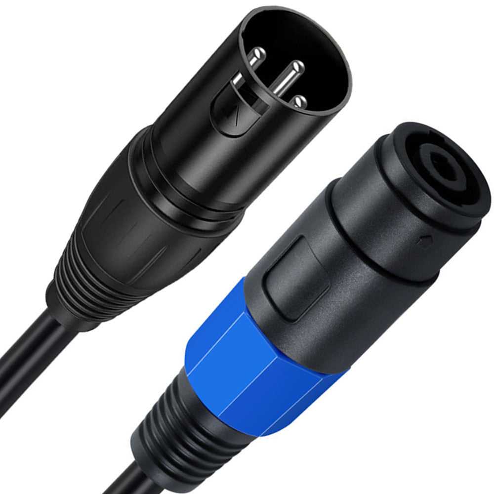 Speaker Cable Female to XLR 3Pin Male Audio Connector 1.8m