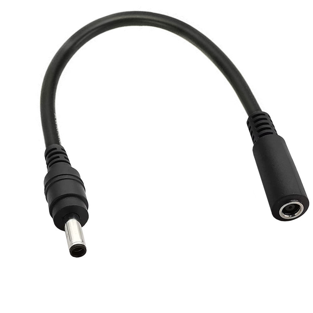 4.5x3.0mm Male to 4.5x3.0mm Female DC Power Cable 0.15m