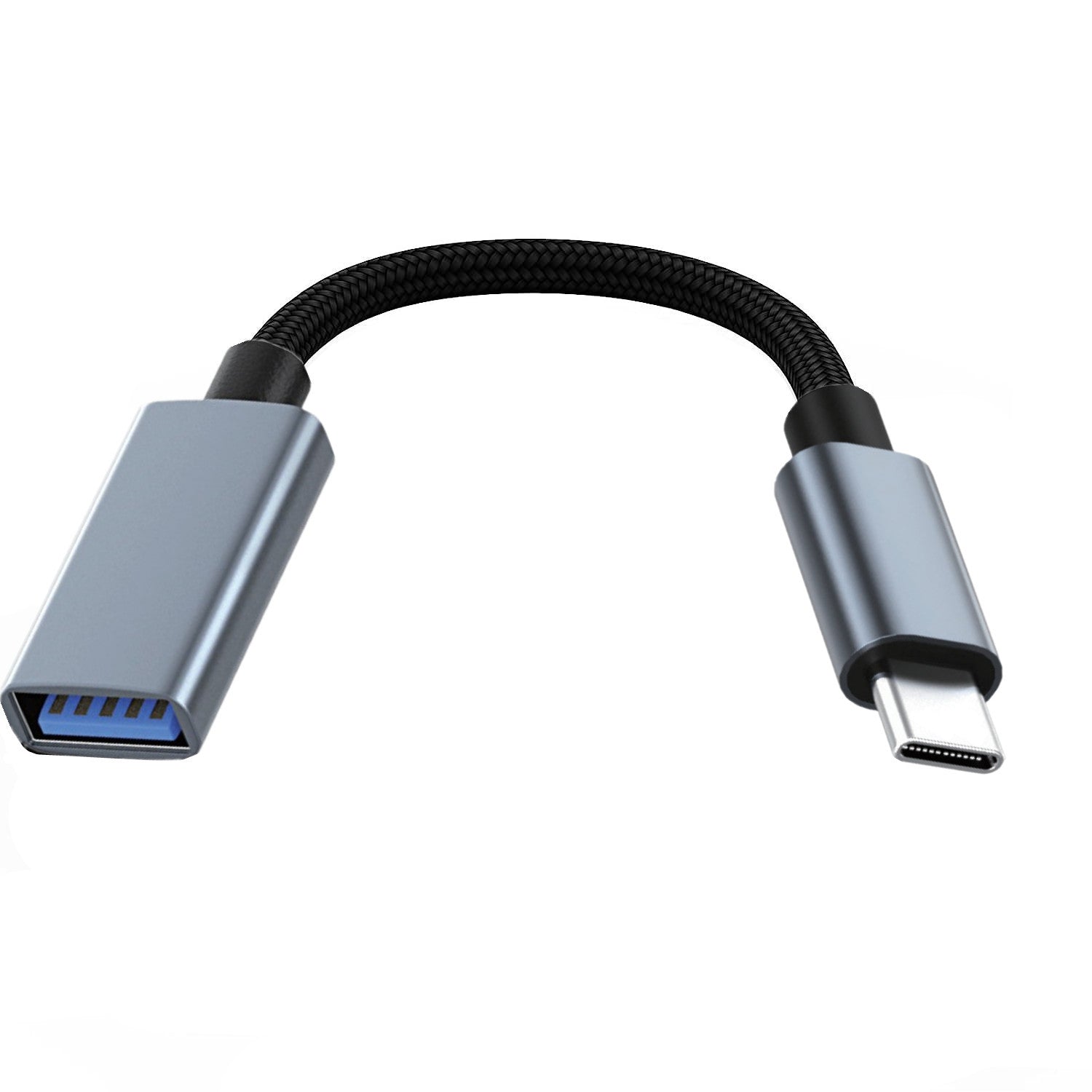 USB C 3.1 Male to USB 3.0 A Female OTG Extension Cable 0.3m