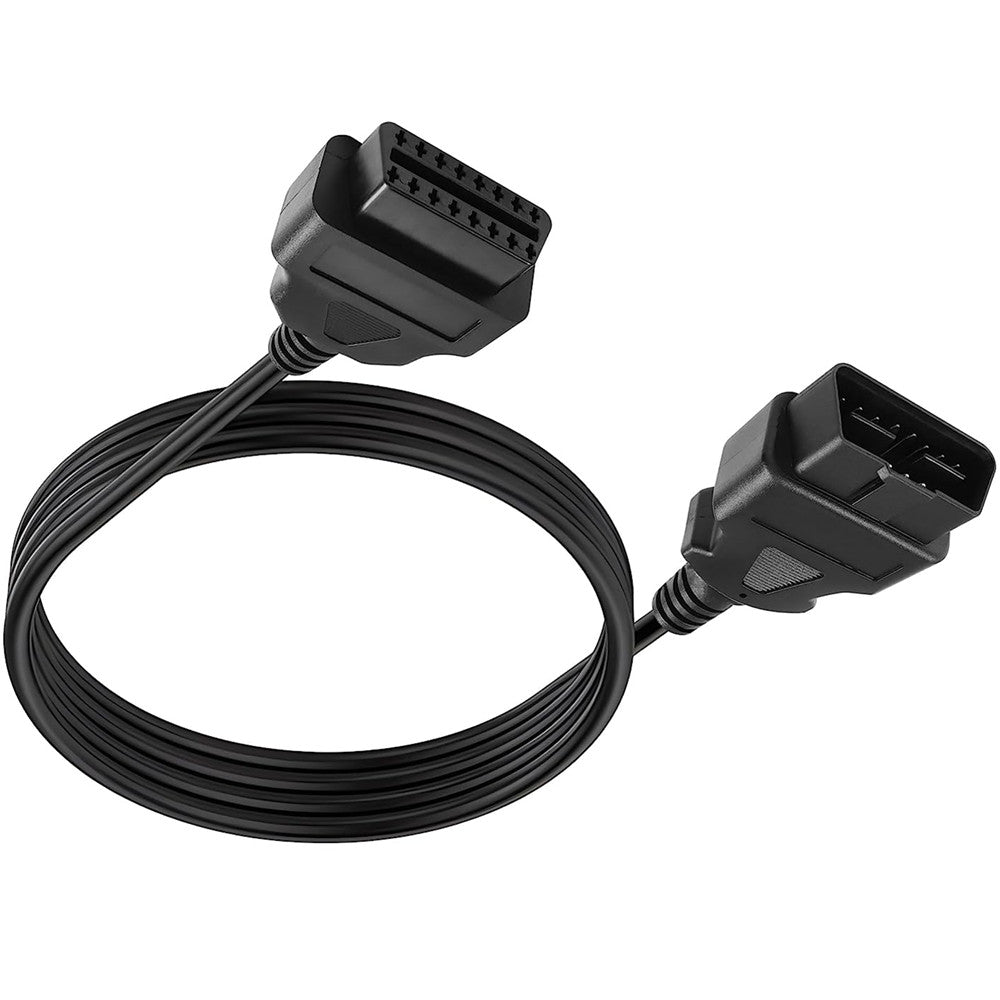 OBD2 II 16 Pin Male to Female Extension Cable 1.5m