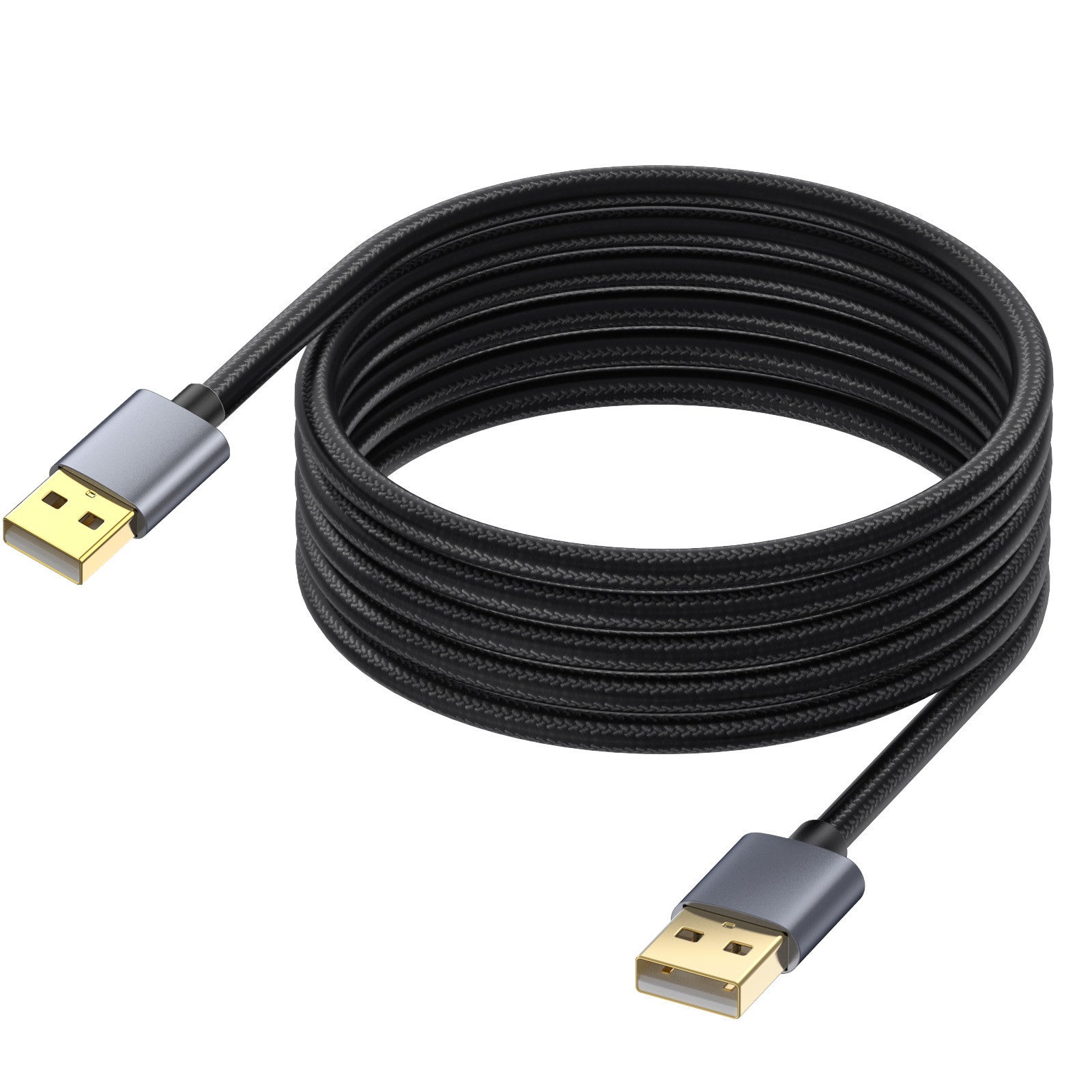 USB 2.0 AM Cable, Type A Male to Type A Male Extension Cable 480Mbps