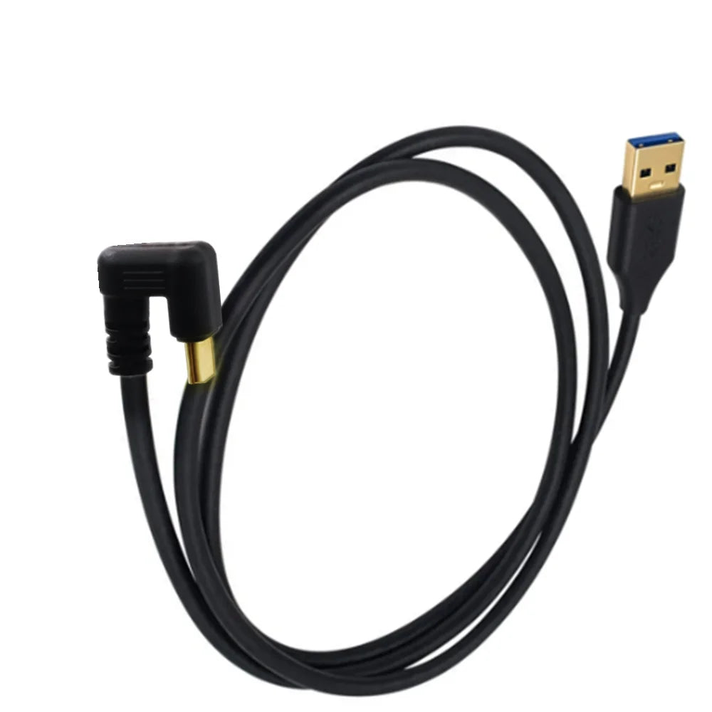 USB 3.0 A to USB C U Shape Sync Data Charging Cable 5Gbps