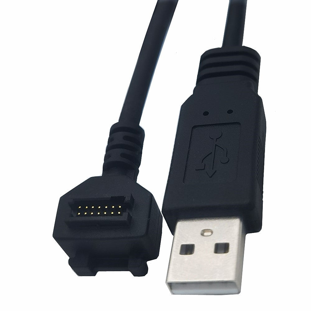 USB Cable for Verifone VX820 VX810, Dual 14 Pin IDC to USB AM 480 Mbps USB Type B Scanner Cable