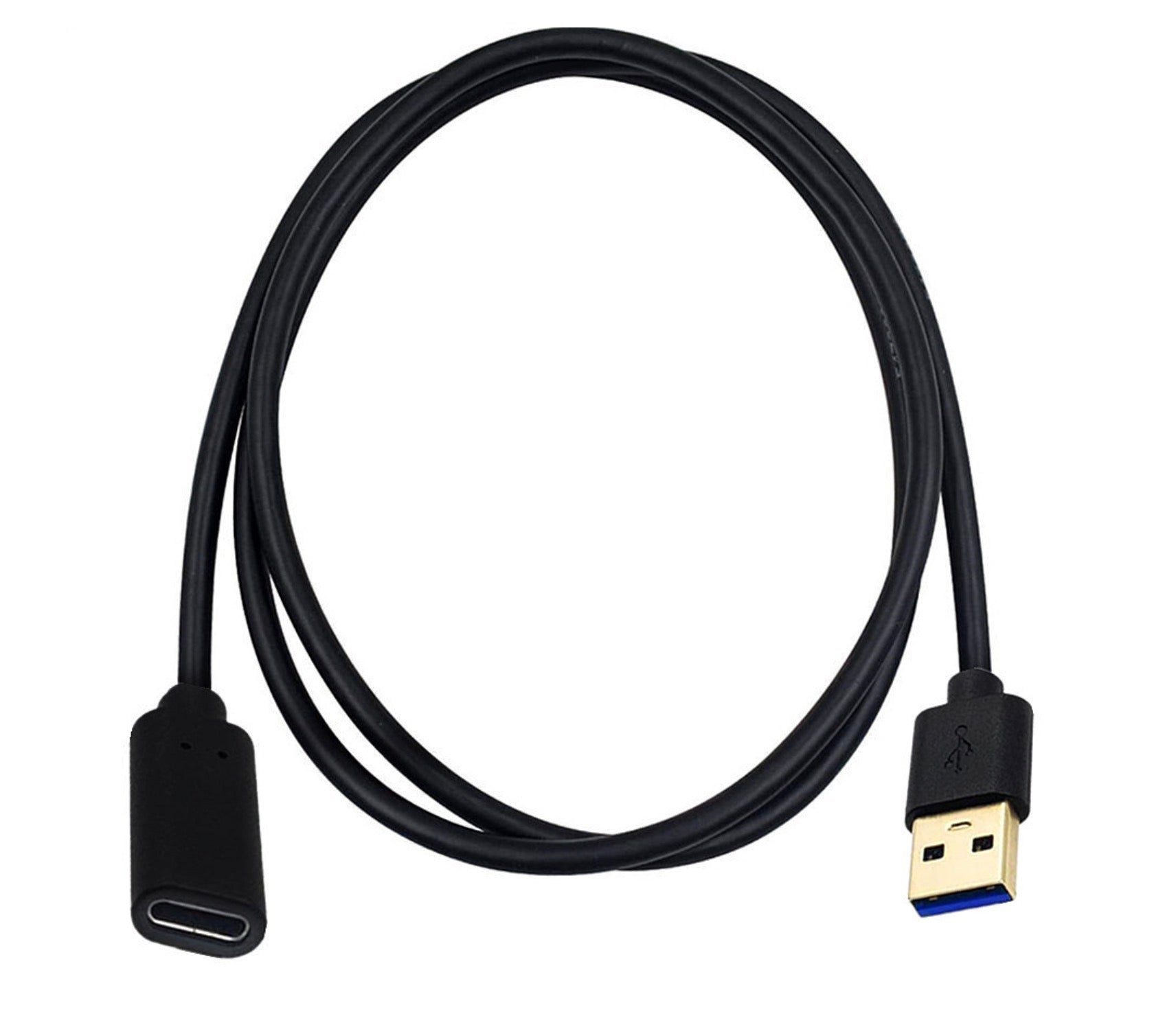 USB-A 3.0 Male to USB-C Female Data Cable