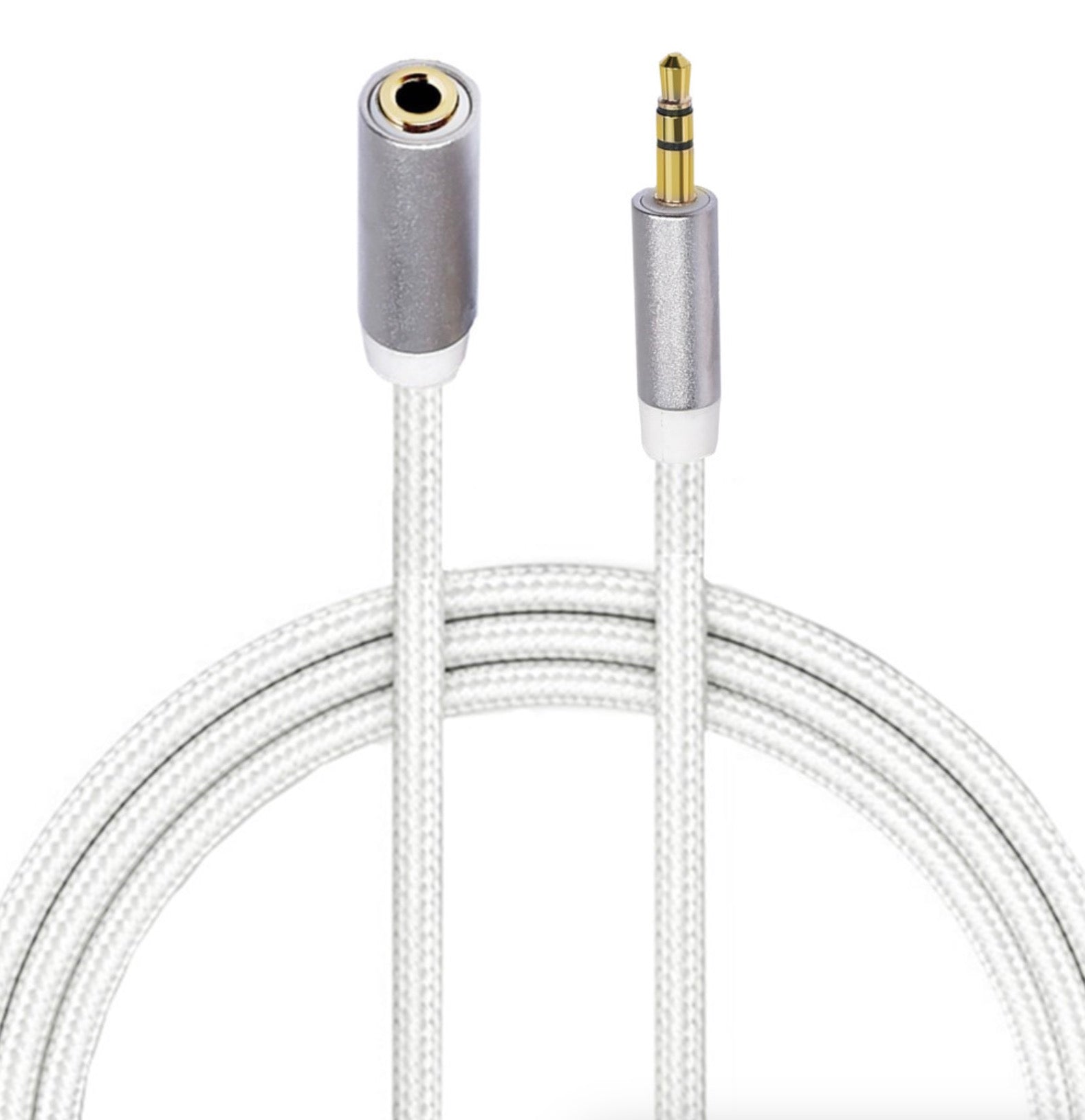 3.5mm Headphone Audio Extension Cable | 3.5mm 3Pole Male to Female Auxiliary Audio Cable