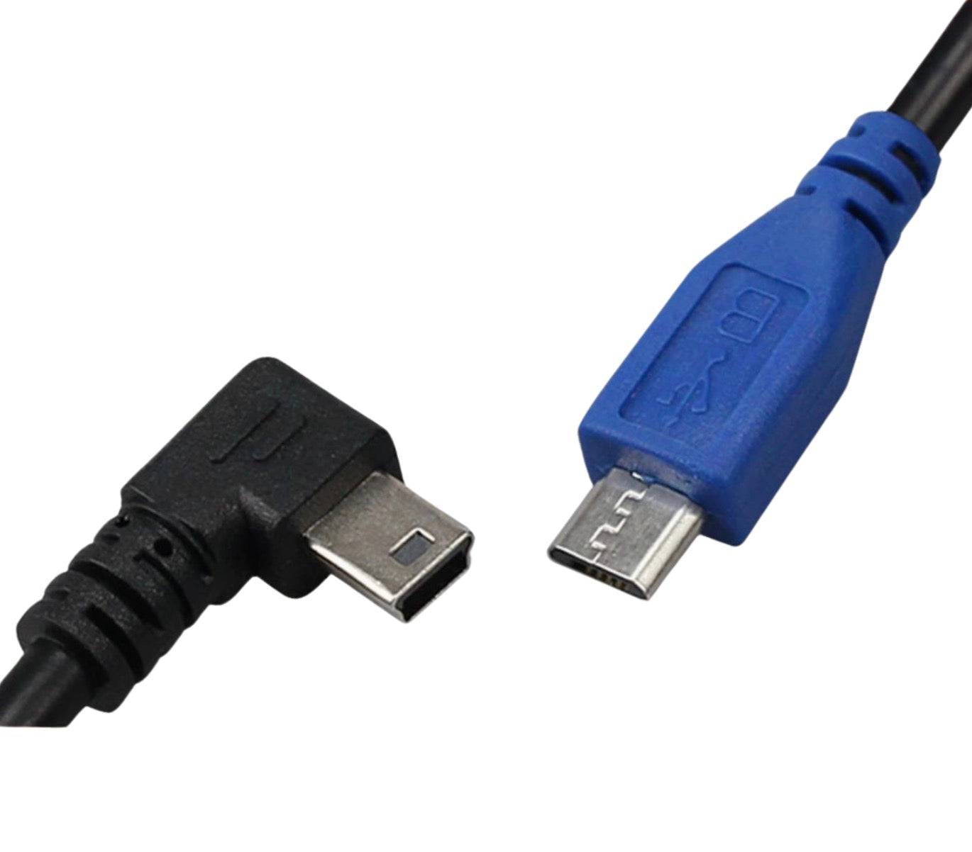 USB 2.0 Type Micro-B to USB Mini-B OTG Cable for Camera Photo Transfer