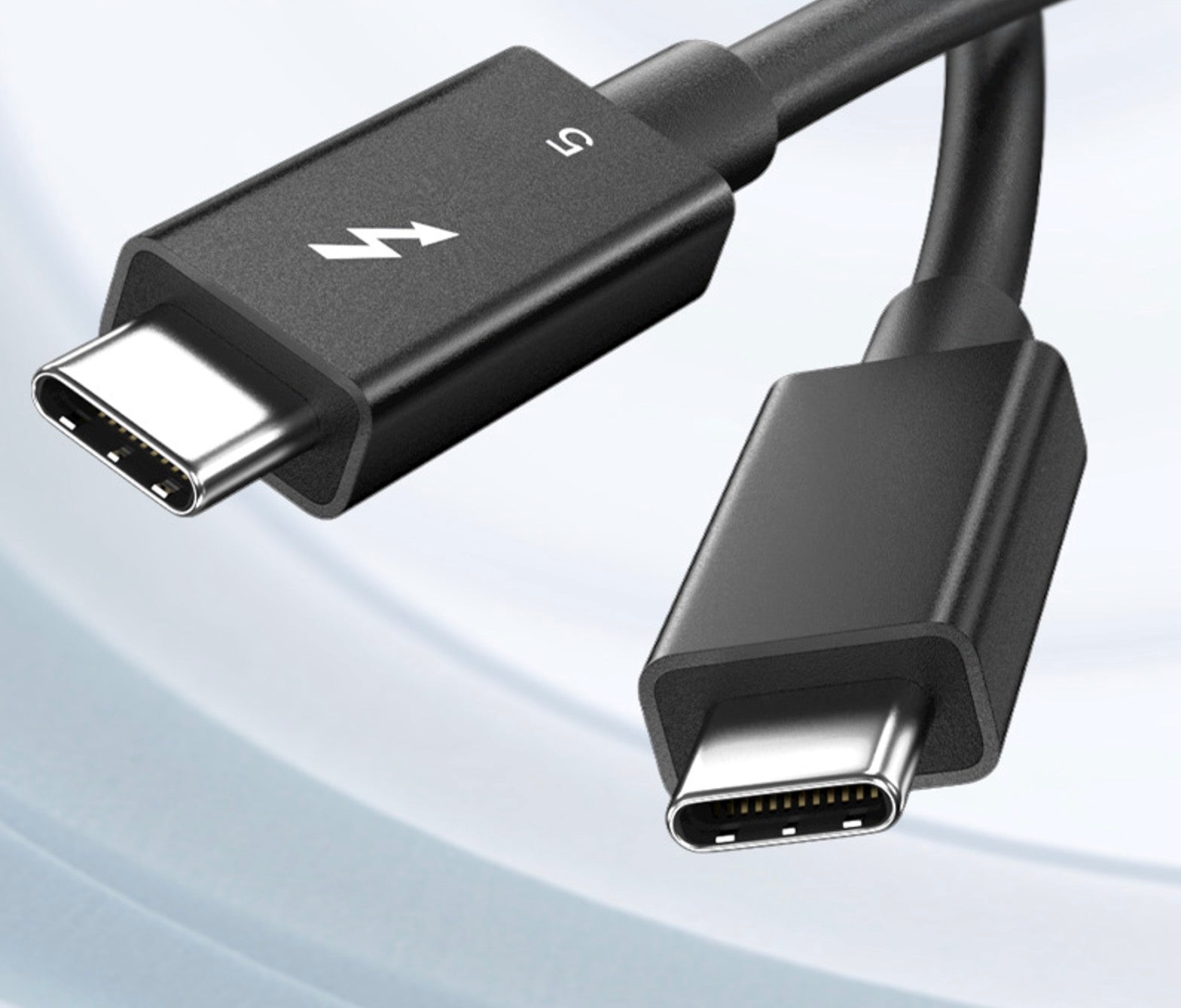 Thunderbolt 5 Cable, USB C Male to Male Data PD Fast Charging Cable USB4 80Gbps PD240W