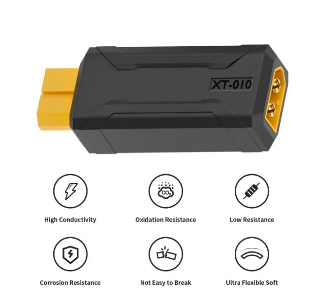 XT60 Male SC100 Protocol to XT60 Female Fast Charging Adapter