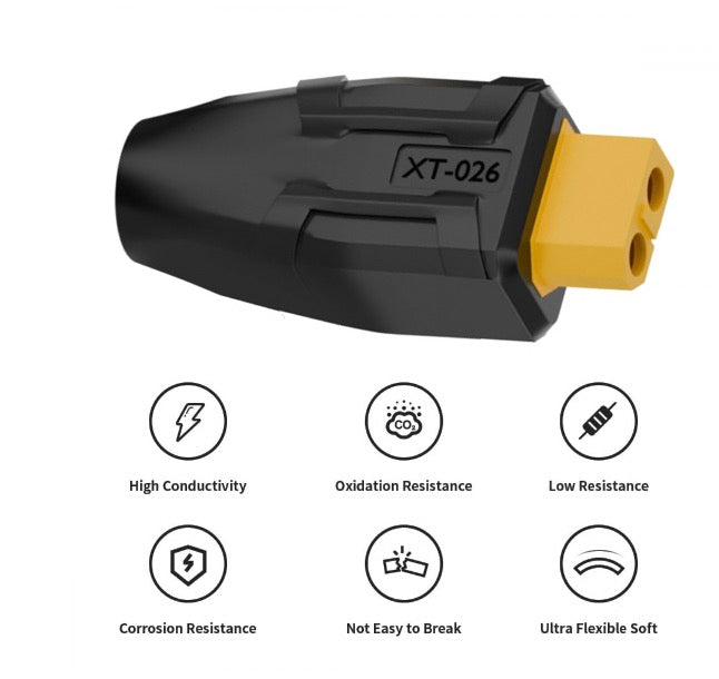 XT60 Female SC100 Protocol to DC 7.4x5.0mm Female Fast DC Charging Adapter