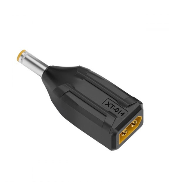 XT60 Male SC100 Protocol to DC 5.5x2.5mm Male Fast Charging Adapter