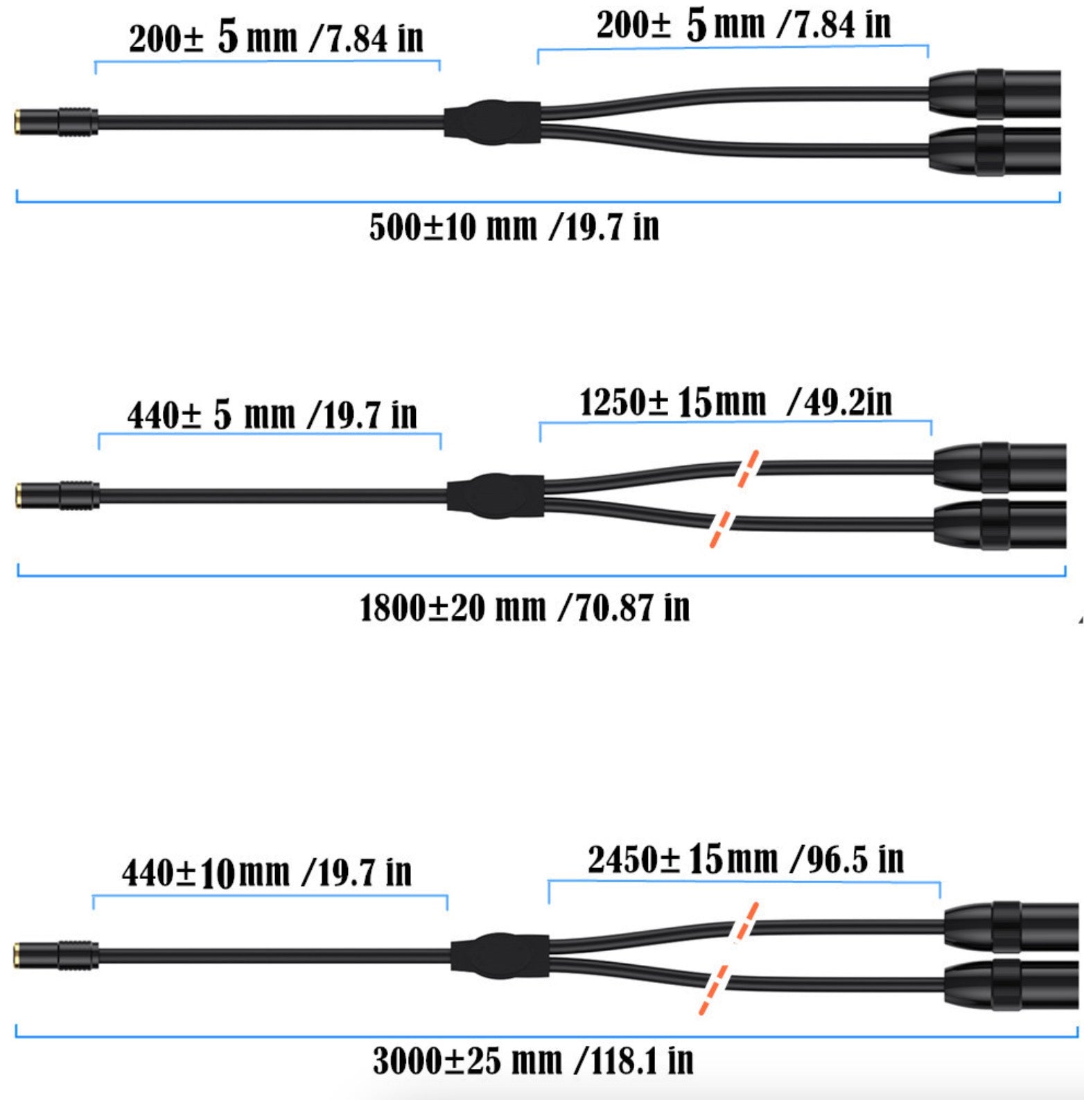 3.5mm to Dual XLR Y Splitter, TRS Stereo Male to 2 x XLR Male Interconnect Audio Microphone Cable