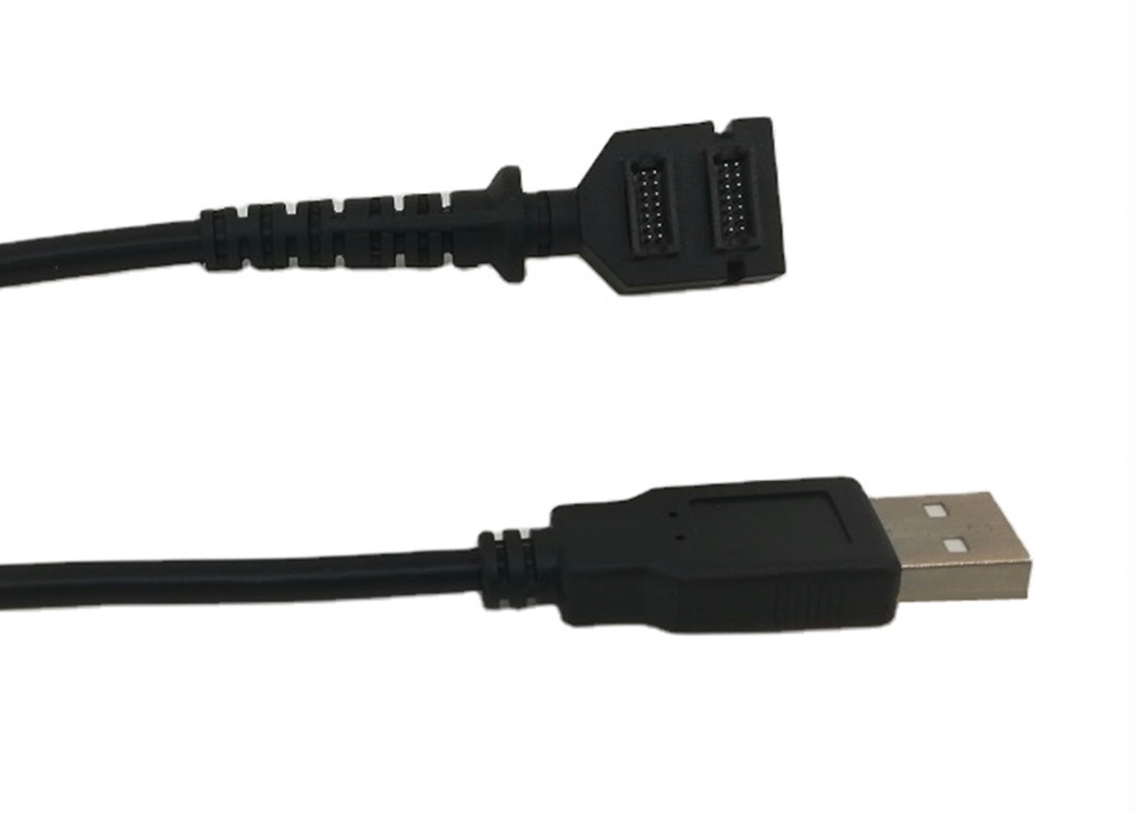 Double 14pin IDC to USB 2.0 A Male Power Charging Cable, for Verifone VX820 VX805