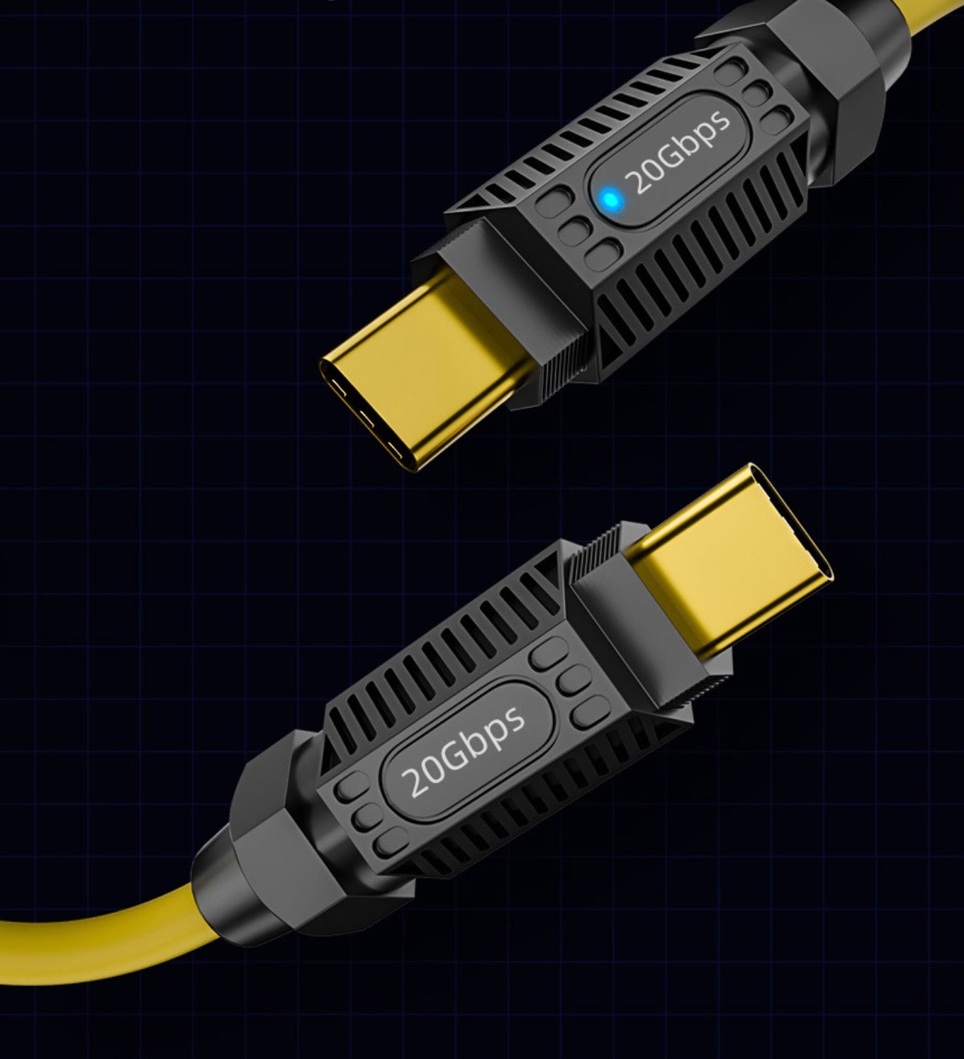 USB C Male to USB C Male Data Charging Cable 140W 20Gbps