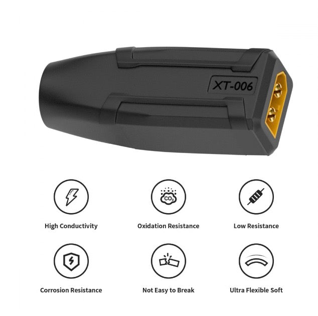 XT60 Male SC100 Protocol to DC 7.9x5.4mm Female Fast Charging Adapter