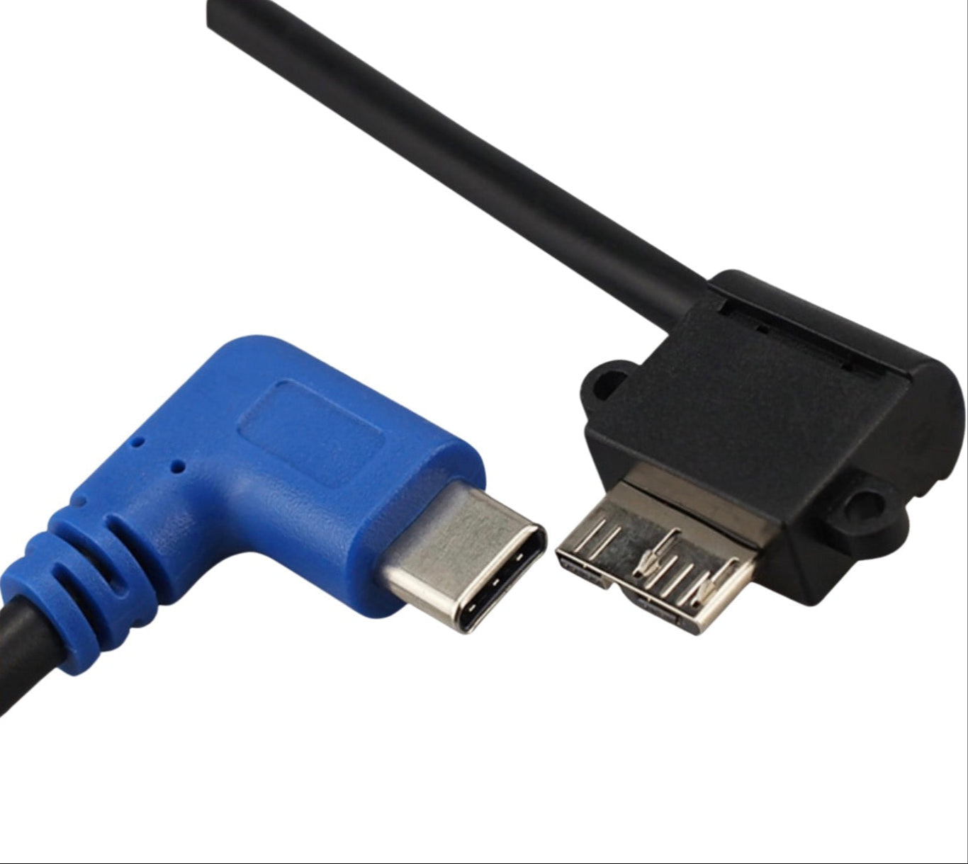 USB C Host to Micro B OTG Cable for Industrial Camera Storage Phone