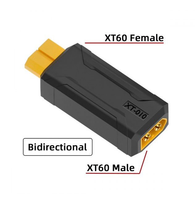 XT60 Male SC100 Protocol to XT60 Female Fast Charging Adapter