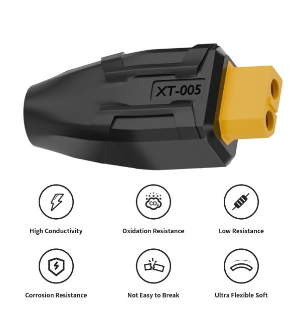 XT60 Female SC100 Protocol to DC 5.5x2.1mm Female Fast Charging Adapter