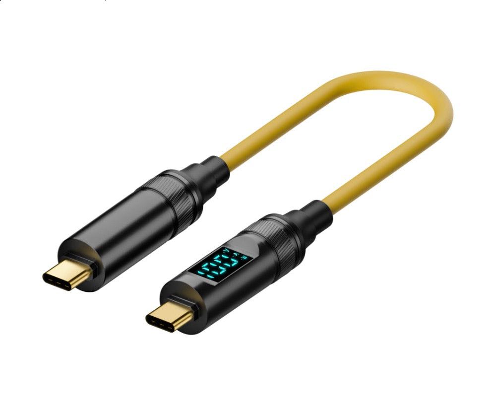 USB C 100W PD Fast Charging Cable, Male to Male OTG Data Connector | 8K@60Hz 20Gbps