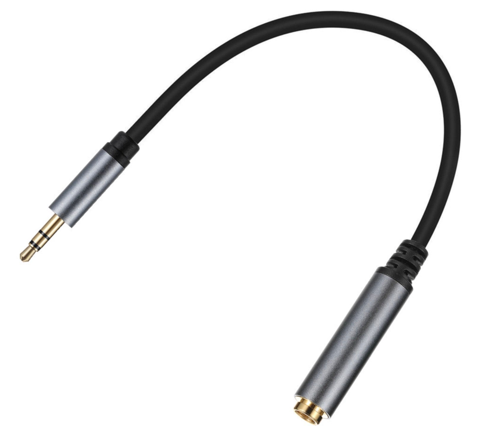 3.5mm Male to 6.35mm Female Stereo Hifi Mic Audio Extension Cable