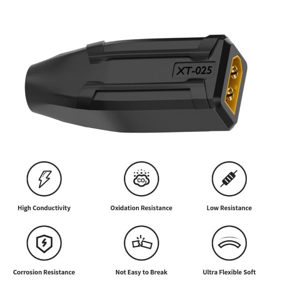 XT60 Male SC100 Protocol to DC 5.5x2.1mm Female Fast Charging DC Adapter