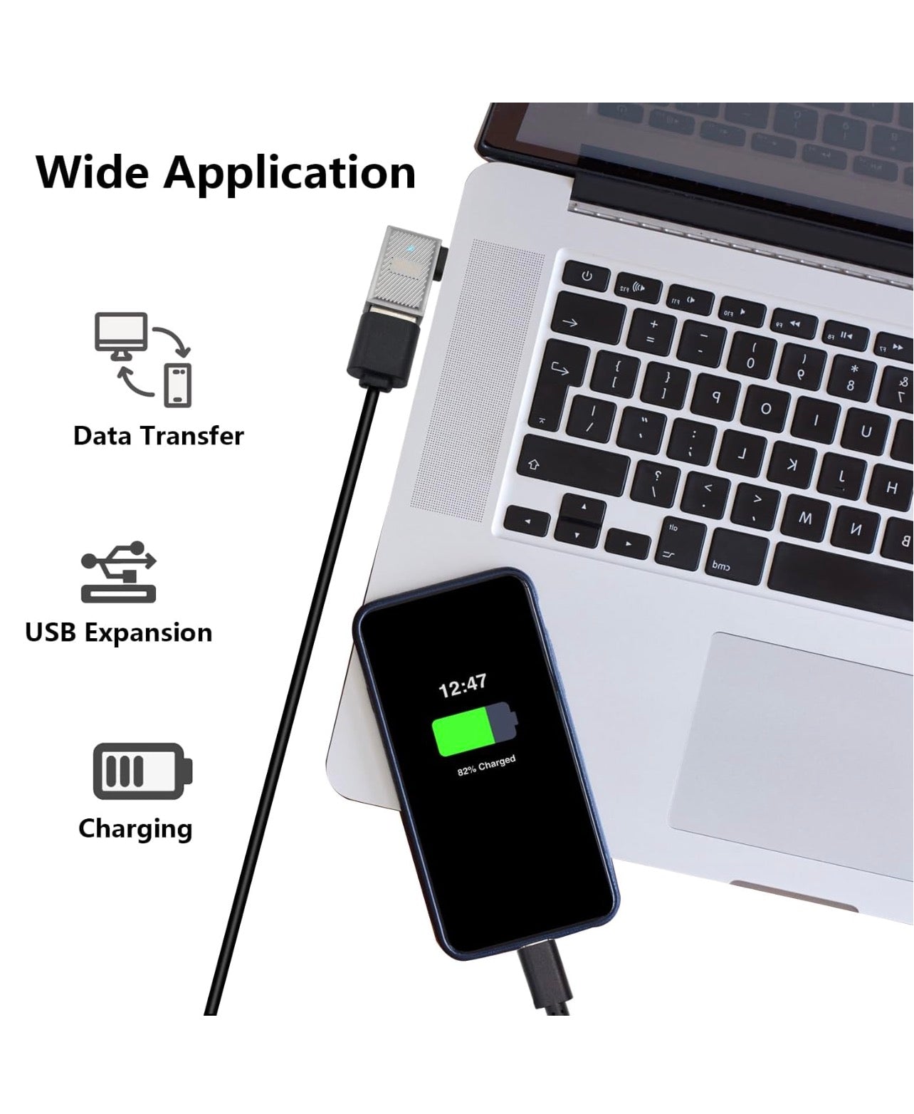 USB C 3.1 Male to USB 3.0 A Female Adapter OTG Converter 120W