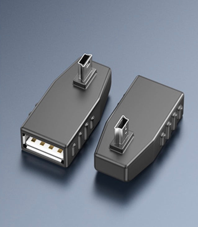 Mini-USB 5Pin Male to USB 2.0 A Female OTG Adapter Converter