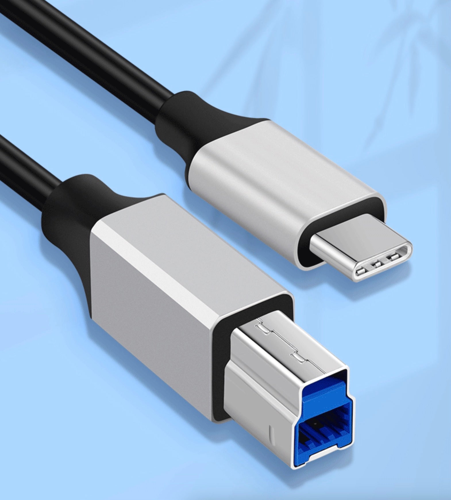 USB C to USB Type B 3.0 SuperSpeed 5Gbps Printer Scanner Cable