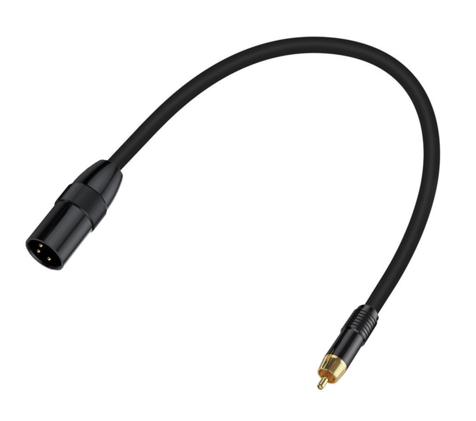 XLR to RCA Microphone Cable, XLR 3Pin Male to RCA Phono Male Stereo Audio Connector