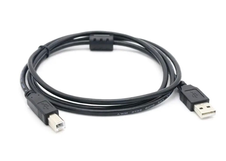 USB 2.0 Type A Male to Type B Male Printer Cable