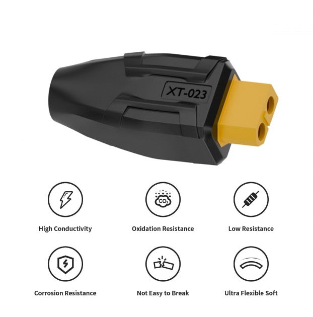 XT60 Female SC100 Protocol to DC 5.5x2.5mm Female Fast Charging Adapter