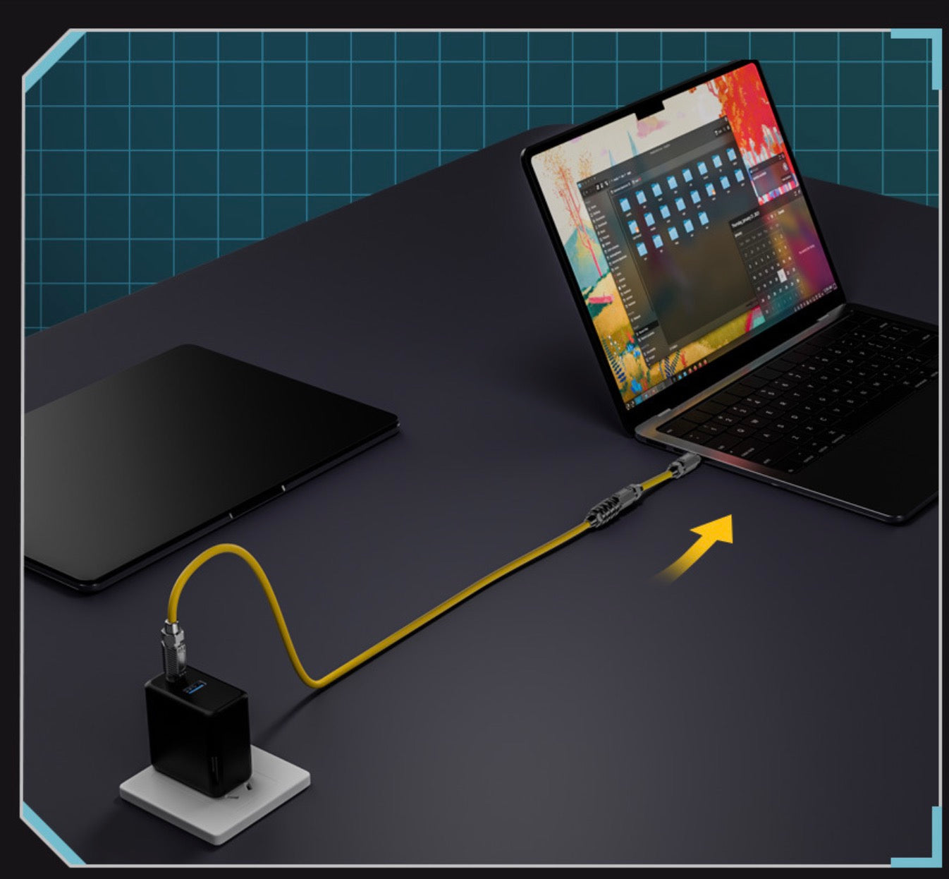 USB C Male to USB C Male Data Charging Cable 140W 20Gbps