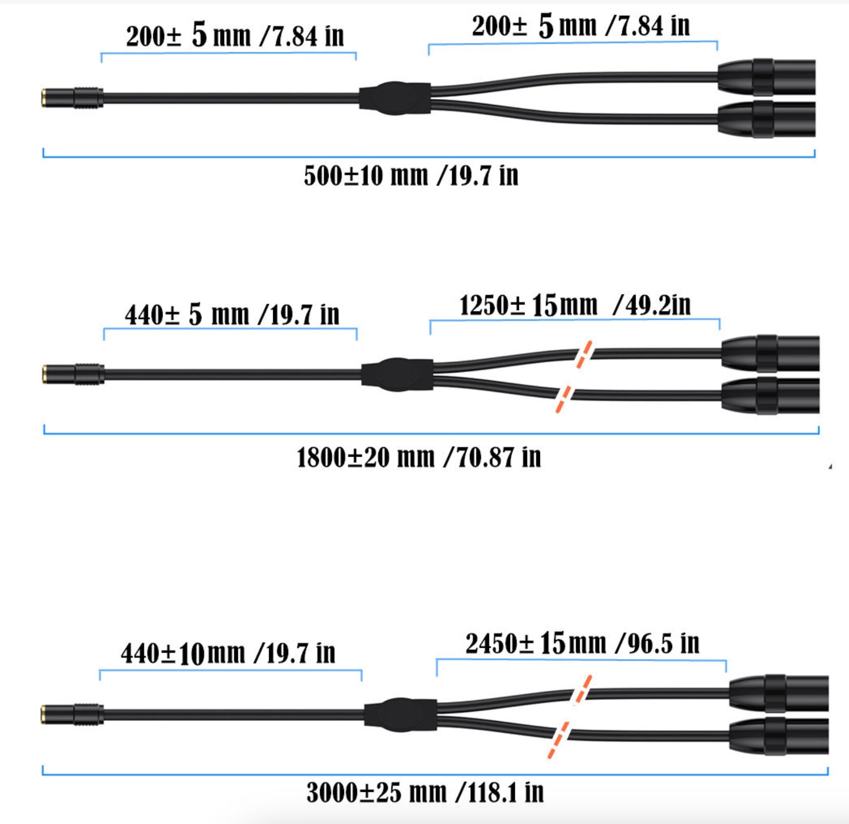 3.5mm to XLR Y Splitter, 3.5mm Female to Dual XLR Male Stereo Audio Extension Cable Converter