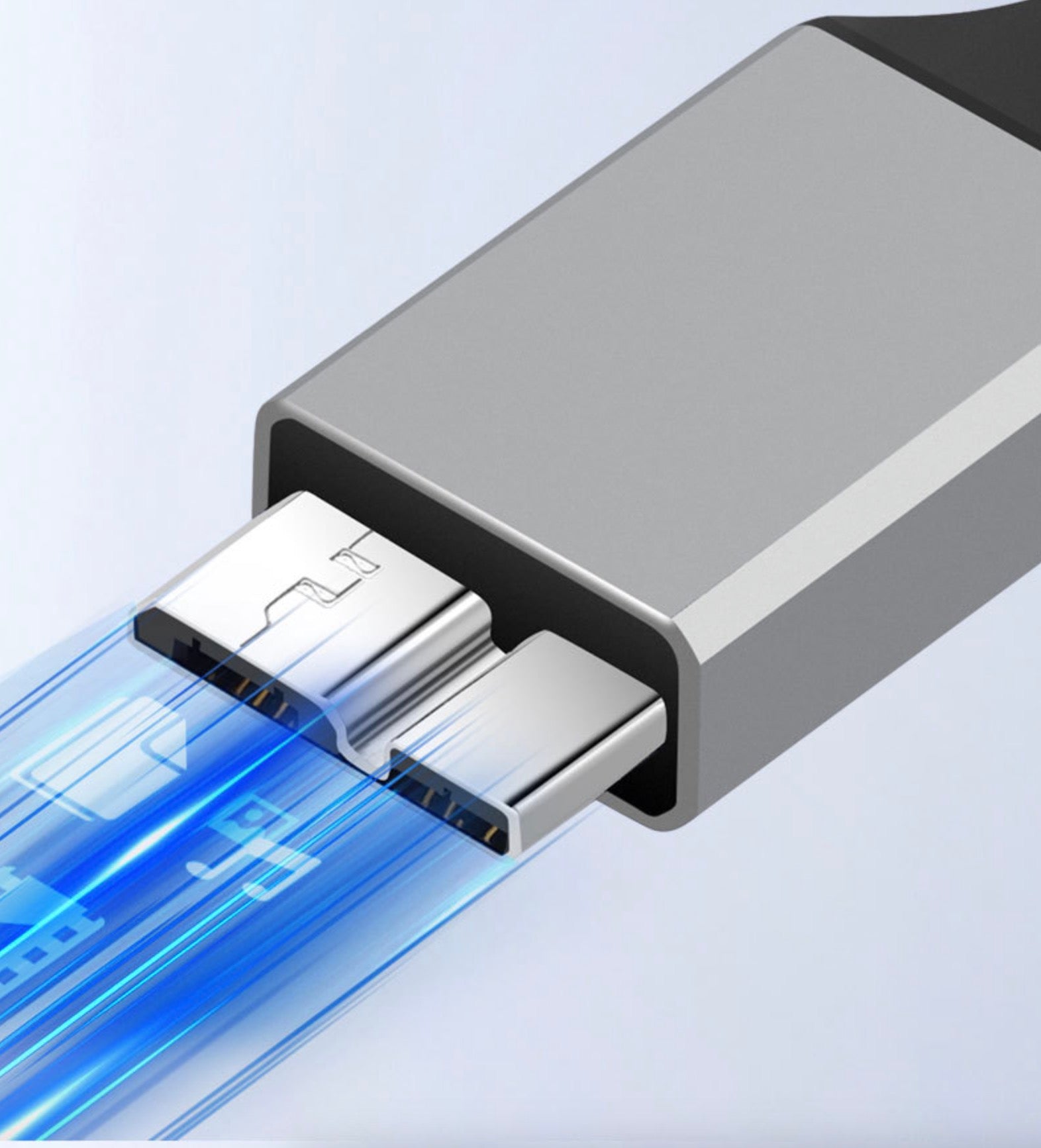 Micro B to USB 3.0 Type A External Hard Drive Cable