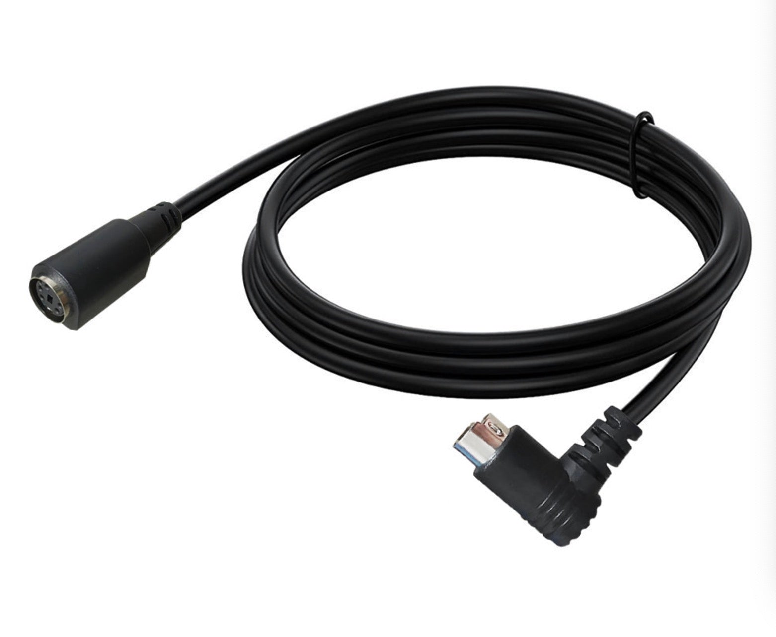 Mini DIN 5 Pin Core Audio Video Extension Cable, Male to Female S-video Connector