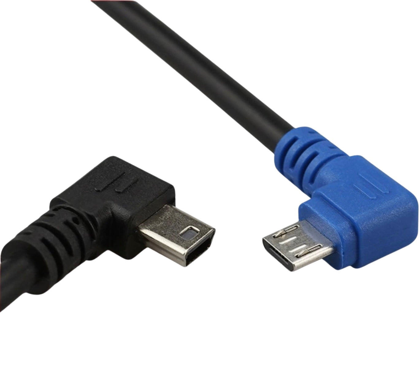 USB 2.0 Type Micro-B to USB Mini-B OTG Cable for Camera Photo Transfer