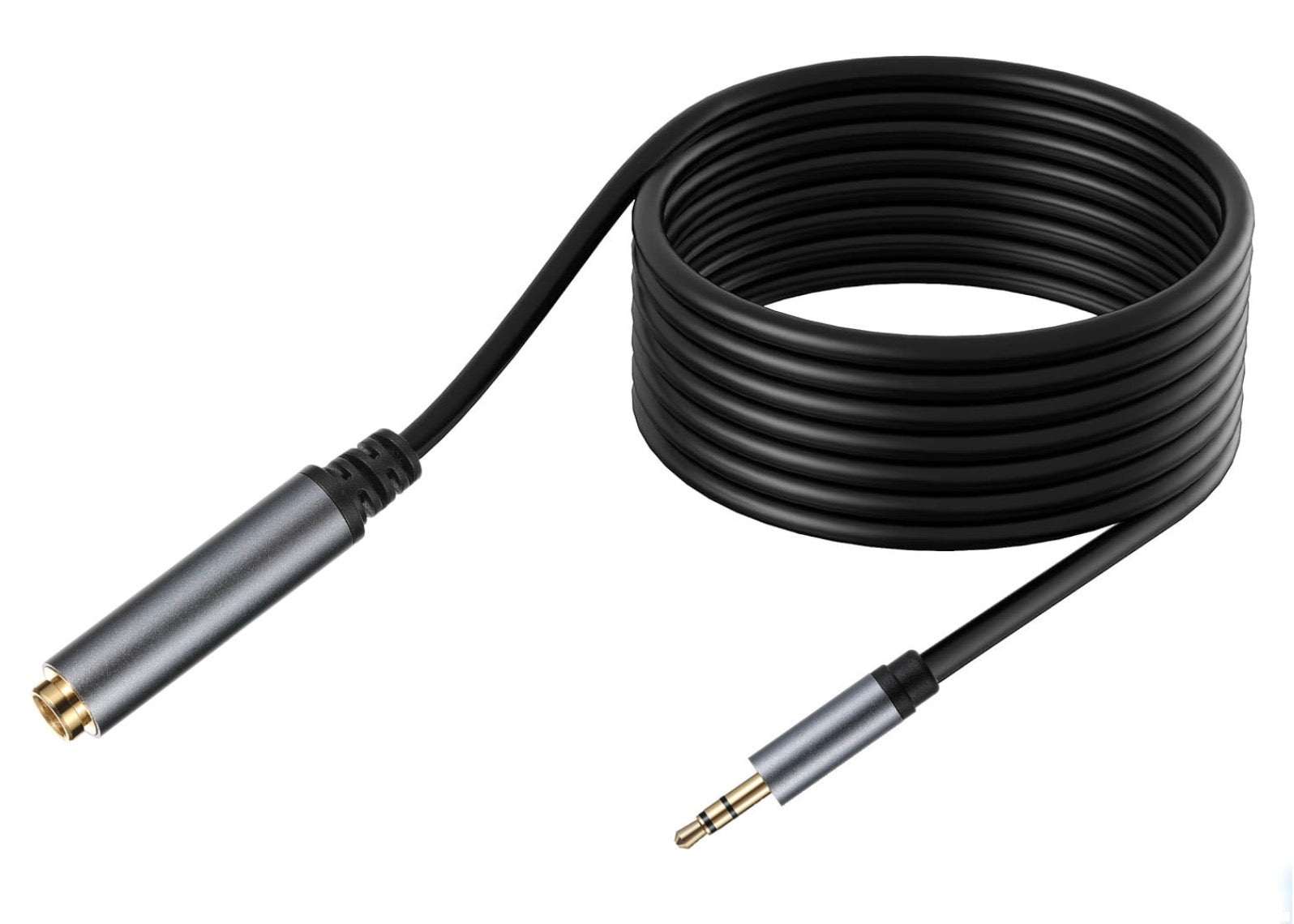 3.5mm Male to 6.35mm Female Stereo Hifi Mic Audio Extension Cable