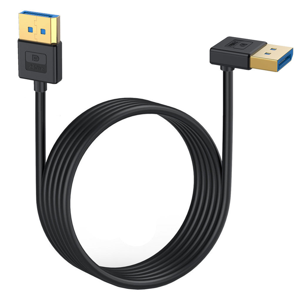 DisplayPort 1.4 DP to DP Cable, 8K60hz Ultra-HD Video Cable for Desktop Laptop Monitor | Down Angle