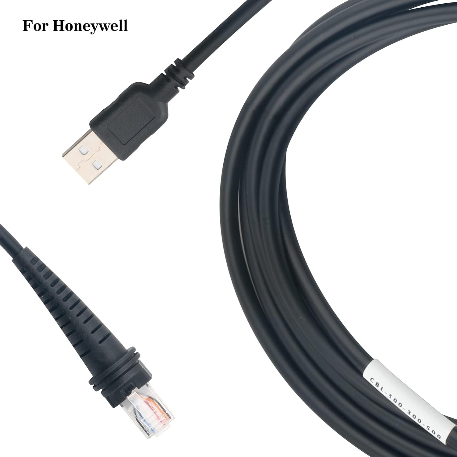 USB 2.0 to RJ45 Cable Compatible for Honey-Well Barcode Scanner 1900 Series