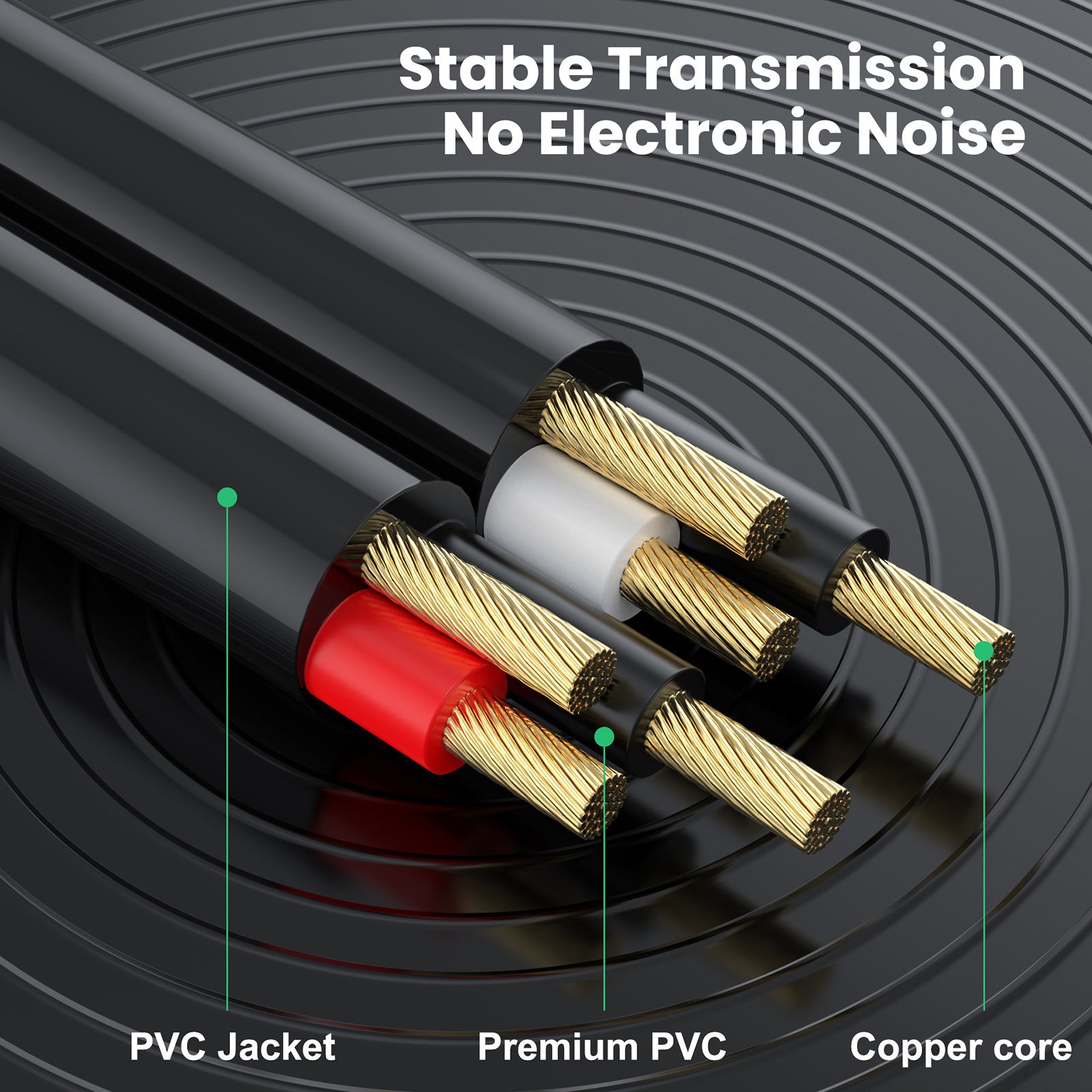 6.35mm 1/4 Inch TRS/TS Female to 3.5mm Female Stereo Audio Mono Jack Coiled Extension Cable